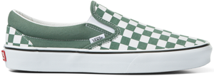 Vans Clasic Slip-On Checkerboard Duck Green