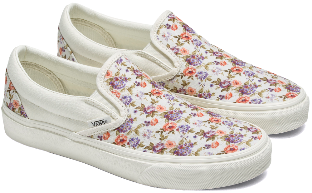 Floral 2025 marshmallow vans