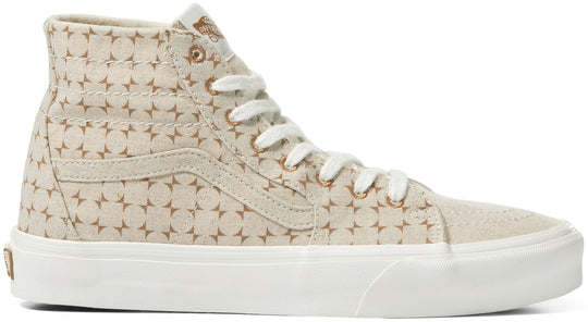 Vans Sk8-Hi Taper Eco Checkerboard Brown