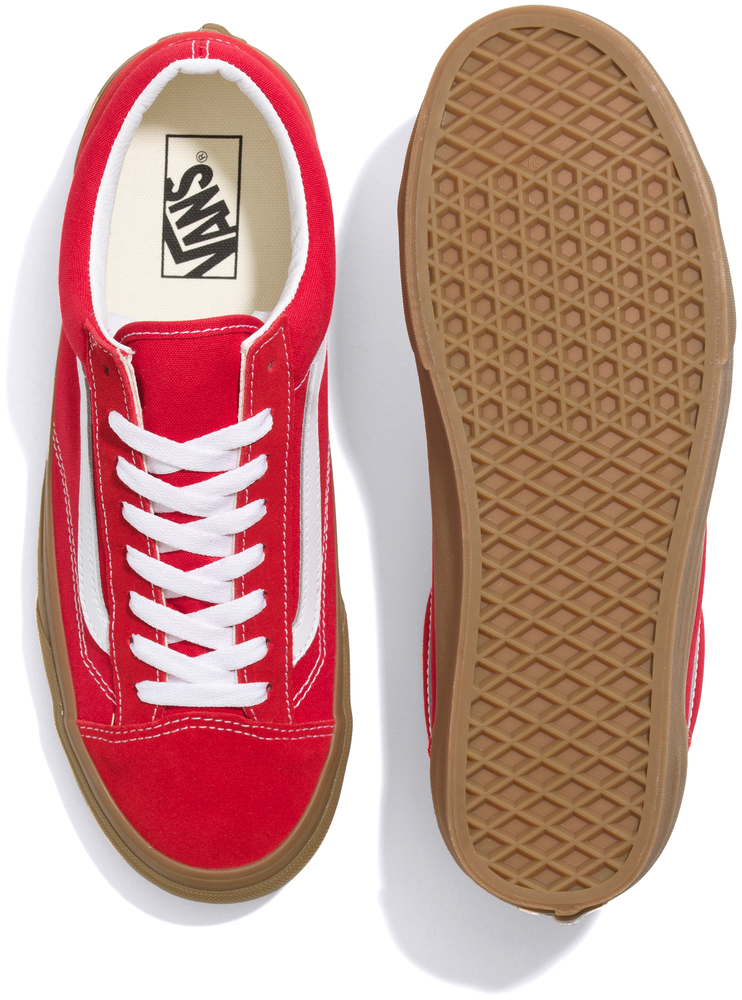 Vans Style 36 Gumsole/ Red – Baggins Shoes - Main Image