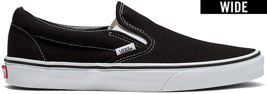 Vans Classic Slip-On Wide Black