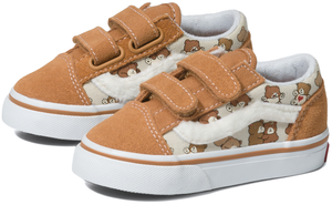 Vans Toddler Old Skool V Bear Hugs Brown/Multi