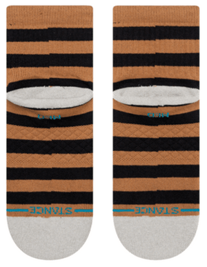 Stance Socks Womens Anything Quarter Black Brown