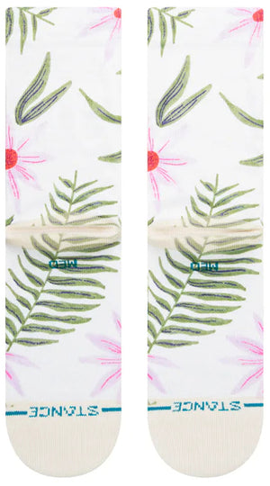 
            
                Load image into Gallery viewer, Stance Socks Womens Flaunt Crew Off White
            
        