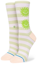 
            
                Load image into Gallery viewer, Stance Socks Womens Smiley Crew Rays
            
        