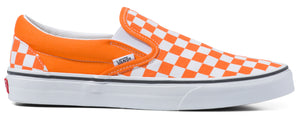 Vans Classic Slip-On Checkerboard Orange Tiger/True White