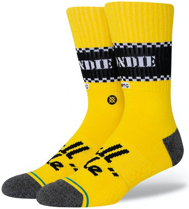 Stance Socks Unisex Taxi Blondie Crew Yellow
