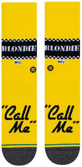 Stance Socks Unisex Taxi Blondie Crew Yellow
