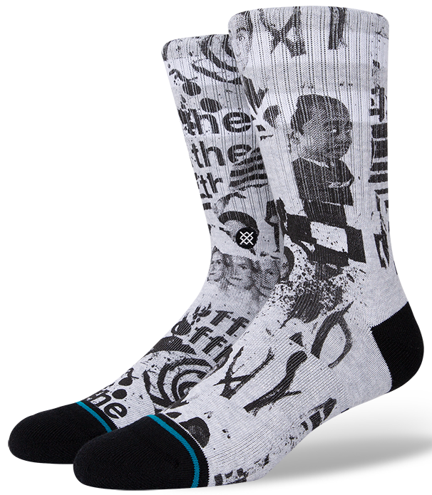 Stance Socks Unisex The Office Supplies Grey