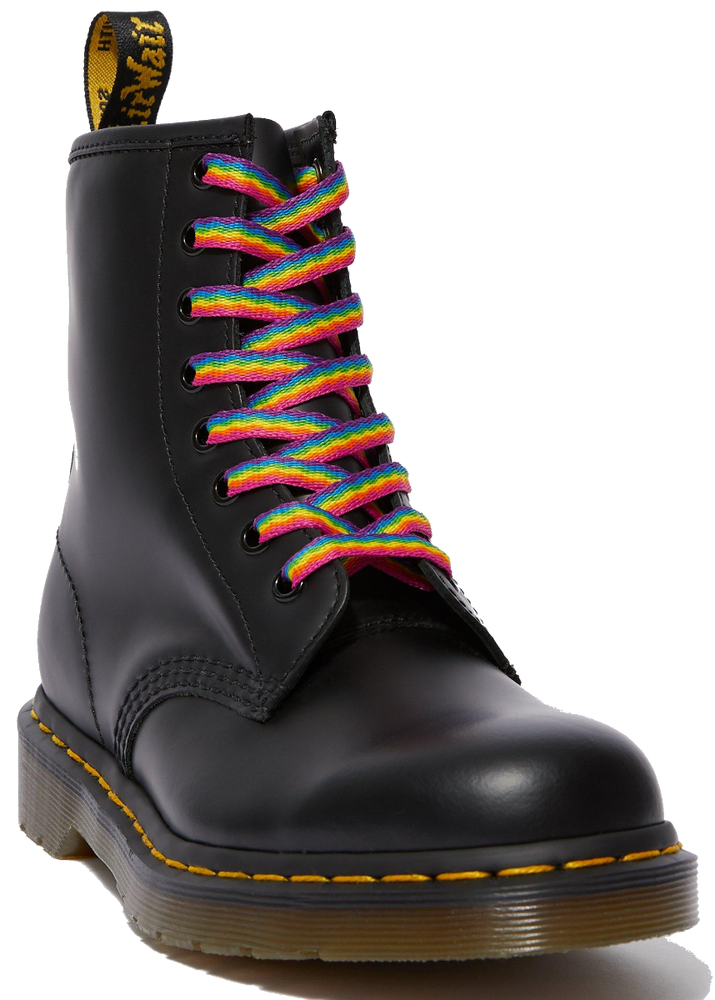 Dr Martens Rainbow Flat Lace Baggins Shoes