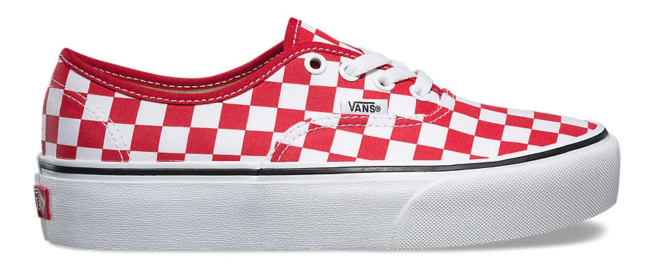
            
                Load image into Gallery viewer, Vans Authentic Platform 2.0 (Checker) Racing Red/True White
            
        