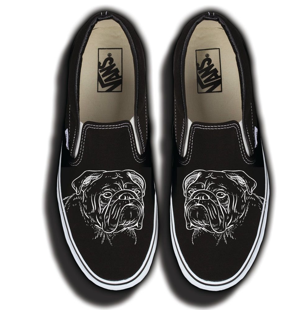 Baggins Original Slip on English Bulldog