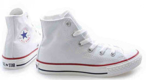 
            
                Load image into Gallery viewer, Converse Chuck Taylor All Star Kids Hi Top Optic White
            
        