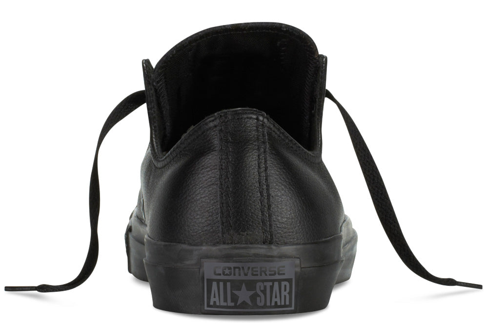 Converse Chuck Taylor All Star Low Top Leather Monochrome Black