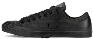 Converse Chuck Taylor All Star Low Top Leather Monochrome Black