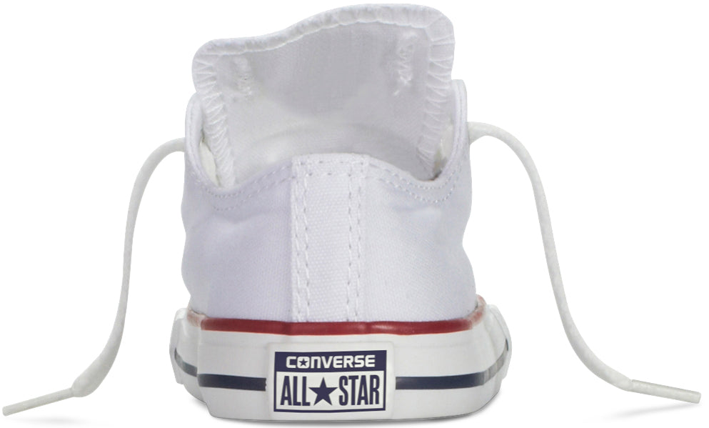 
            
                Load image into Gallery viewer, Converse Chuck Taylor All Star Toddler Low Top Optic White
            
        