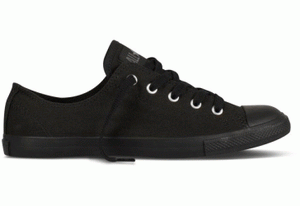 Converse Women's Chuck Taylor All Star Low Top Dainty Black