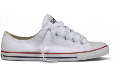 converse dainty ox white gold