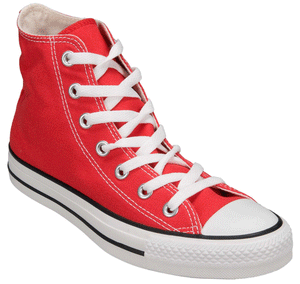 
            
                Load image into Gallery viewer, CHUCK TAYLOR ALL STAR HI RED
            
        