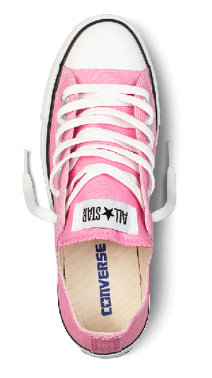 Converse pink 2025 low tops