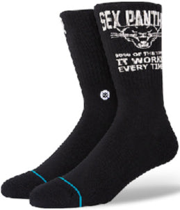 Stance Socks Unisex Anchorman By Odean Black