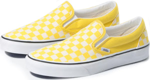 Vans Classic Slip-on Checkerboard Cyber Yellow