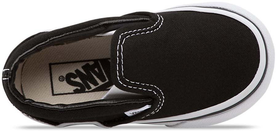 
            
                Load image into Gallery viewer, Vans Toddler Classic Slip-On Black
            
        