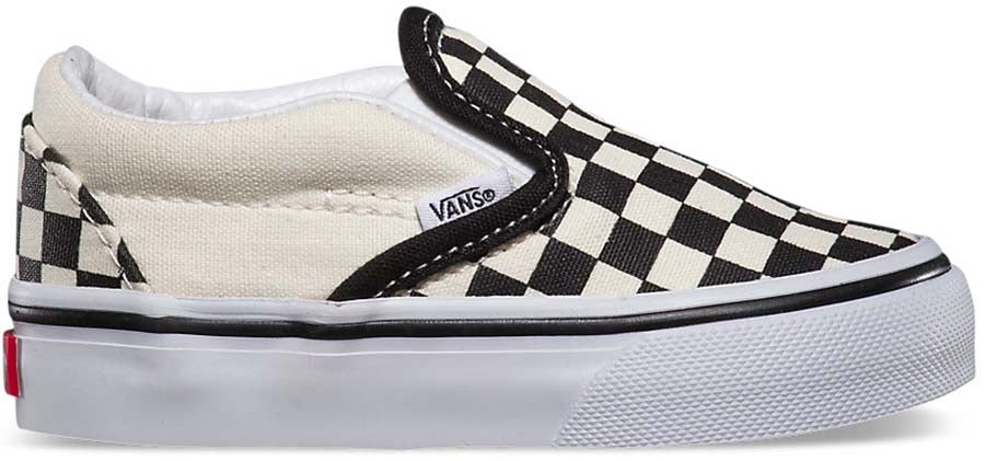 Vans Toddler Classic Slip-On Checkerboard Black/White