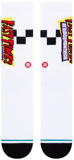 
            
                Load image into Gallery viewer, Stance Socks Unisex Fast times at Ridgemont High Gnarly White
            
        