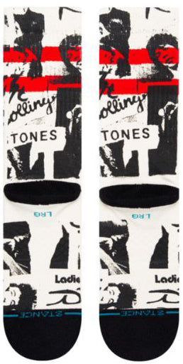Stance Socks Unisex The Rolling Stones Ladies and Gentlemen Black