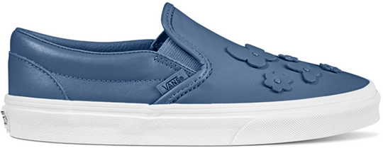 Vans Classic Slip-On Meadow Applique Moonlight Blue/True White