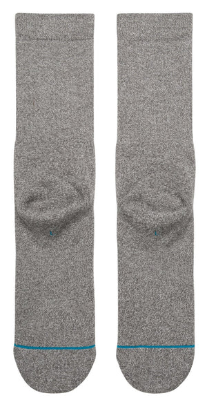 Stance Socks Mens Uncommon Icon Crew Heather Grey