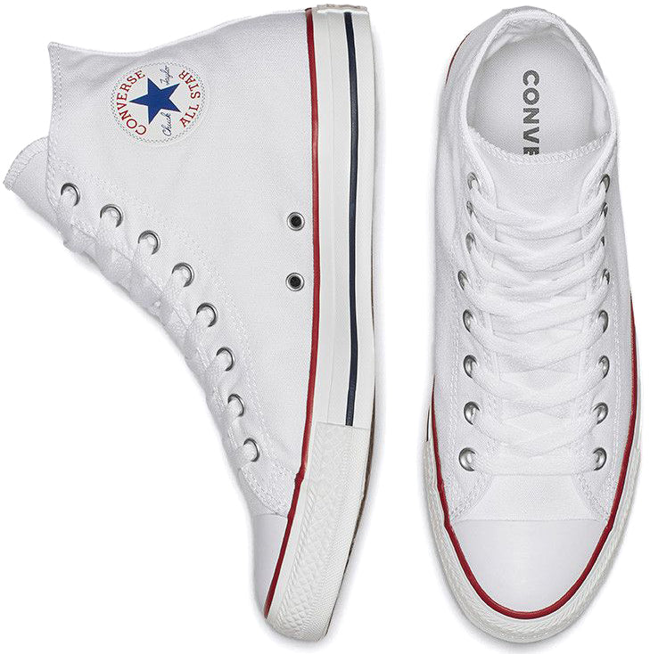 Converse Chuck Taylor All Star Hi Top Wide Width White