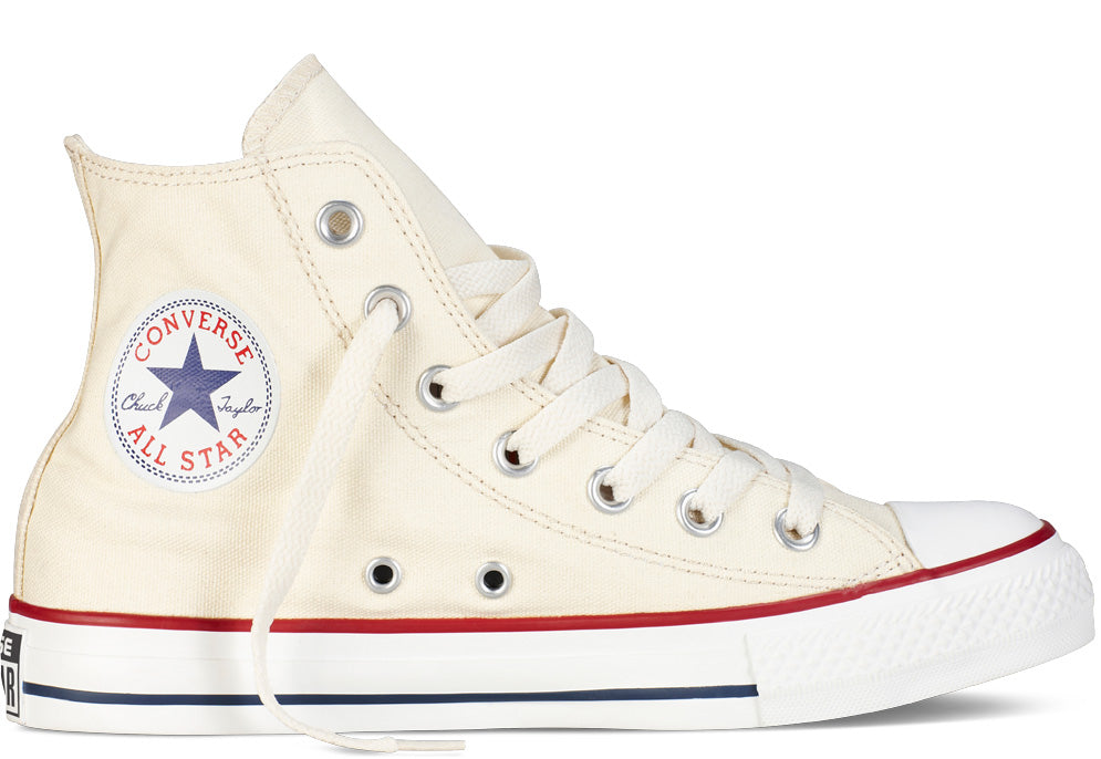Converse Chuck Taylor All Star Hi Top Unbleached White