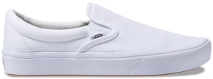 
            
                Load image into Gallery viewer, Vans Classic Slip On ComfyCush White/White
            
        