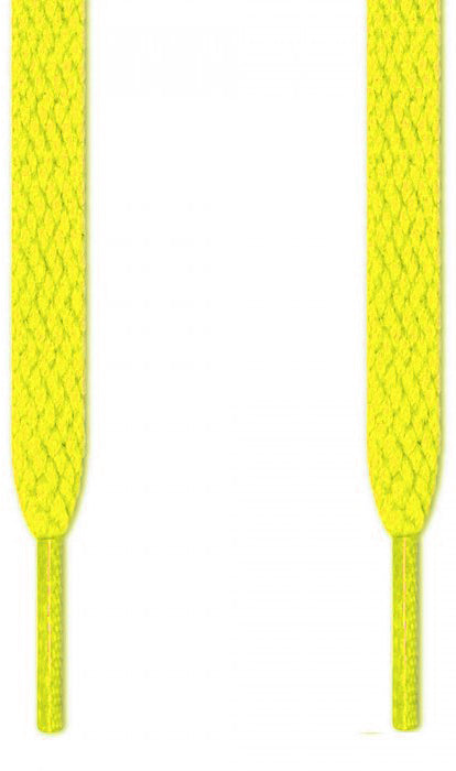 Fashion Shoe Laces Neon Yellow
