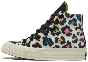 
            
                Load image into Gallery viewer, Converse Womens Chuck Taylor All Star 1970s Hi Top Velvet Rainbow Leopard
            
        