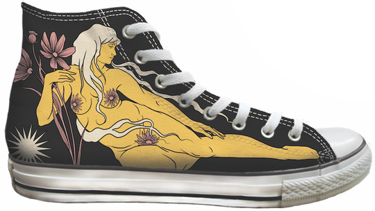 Baggins Original Hi Top Cate Webb Summer Ghosts