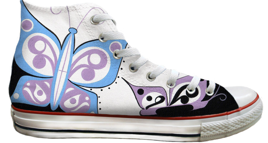 
            
                Load image into Gallery viewer, Baggins Original Hi Top The Art of Francis Dick Butterfly
            
        