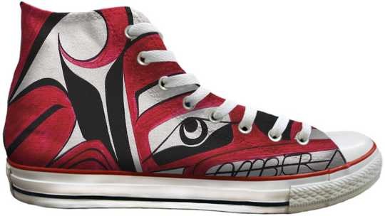 Baggins Original Hi Top The Art of Francis Dick Wolf