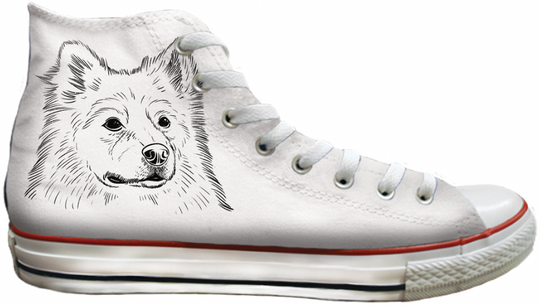 Baggins Original Hi top American Eskimo