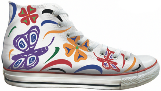 Baggins Original Hi Top Jamin Zuroski Fly High Butterfly