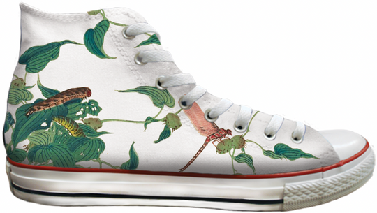 Baggins Original Hi Top Botanical Dragonfly