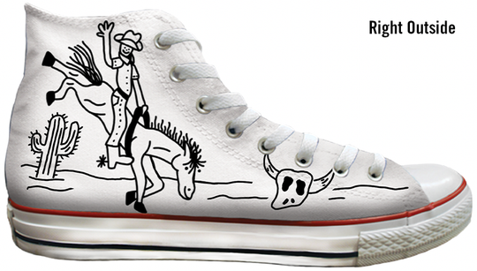 Baggins Original Hi Top Tattoo Zoo Sophia Jackson Cowboys Make Do