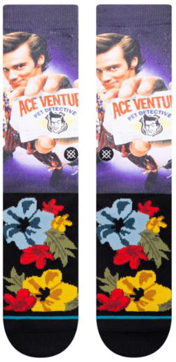 Stance Socks Unisex Ace Ventura Pet Detective Black