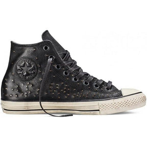 
            
                Load image into Gallery viewer, Converse Chuck Taylor All Star Hi Top John Varvatos Leather Mini Stud Black
            
        