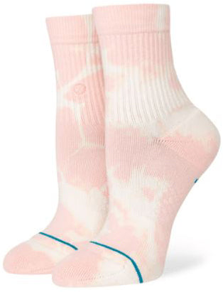 Stance Socks Womens Relevant Quarter Pink