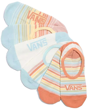 
            
                Load image into Gallery viewer, Vans Womens Canoodles Socks Retro Stripe (W 6.5-9, 3 Pk)
            
        