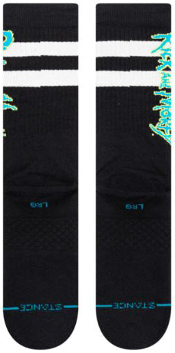 Stance Socks Unisex Rick and Morty Black