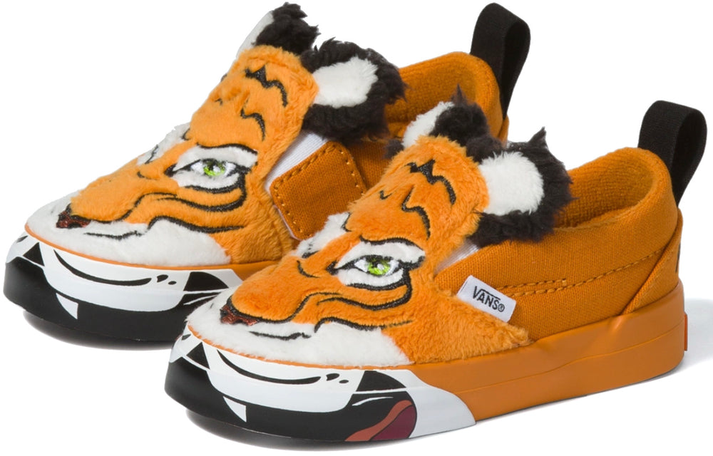 Vans Toddler Classic Slip-On (Discovery Channel) Project Cat Tiger